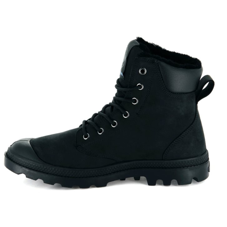 Bottes Palladium Pampa Sport Cuff WPS Femme Noir | FR WAE534Z